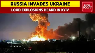 Loud Explosions Heard Inside Kyiv, 137 Killed After First Day Of Fighting, Confirms Ukraine