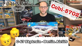 Cobi 5702 C-47 Skytrain - Berlin "Rosinenbomber" - Unboxing, Aufbau + Fazit