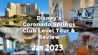 NEW Disney World's Coronado Springs Resort Club Level Review Jan 2023, Chronos Club