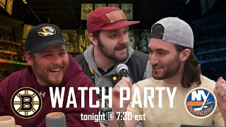 Bruins-Islanders Game 3 Watch Party - Late Night Lumberlend