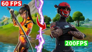 Fortnite 30fps vs 60fps vs 120fps vs 144fps vs 165fps vs 240fps vs 360fps