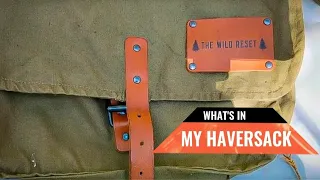 Bushcraft Haversack (basic essentials)#bushcraft #haversack #camping