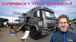 VOLL CARBON 4x4 MONOCOCK WOHNMOBIL 2023 MAN. Berliner Handwerker erfindet endgeiles Wohnmobil!