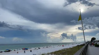 Live Miramar Beach Walking Tour of the Beach, Whales Tail, and Royal Palm Grill Beach Bar