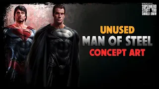 Unused Man of Steel Concept Art (MoS Tenth Anniversary)