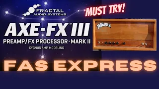 Axe-Fx III "Cygnus" Sounds - FAS Express