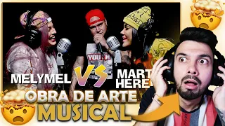 MELYMEL vs MARTHA HEREDIA - REACCIÓN | Batalla con DJ Scuff - SON LAS DIOSAS DE LA MUSICA 🤯❤