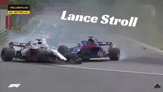 Lance Stroll Crash Compilation Part 1