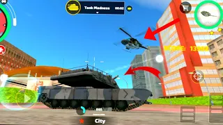 Rope Hero Vice Town Tank Mission