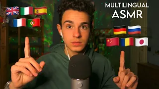 ASMR Trigger Words in 10 Different Languages!