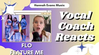 FLO 'Feature Me' Live | Vocal Coach Reacts | Hannah Evans Music