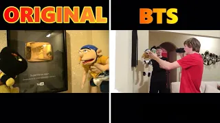 SML Movie: Jeffy and Junior’s Gold Play Button! BTS and Original Side By Side!