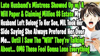 Late Husband's Mistress Showed Up At My WorkPlace & Claimed All The Million $$ Estate By My Husband