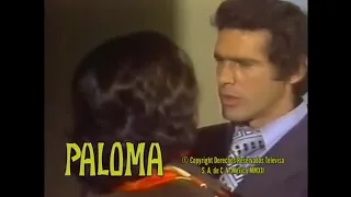 Entrada de la Telenovela Paloma 1975 con Ofelia Medina, Andrés García, Lucía Méndez y Héctor Bonilla