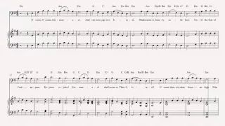 Cello - O Come O Come Emmanuel - Christmas Carol - Sheet Music, Chords, & Vocals