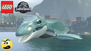 Lego Jurassic World - Como sair do Aquário com o Mosassauro