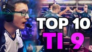 TOP-10 BEST PLAYS of the International 2019 - TI9 Dota 2