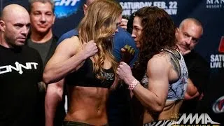 UFC 170 Weigh-Ins: Ronda Rousey vs. Sara McMann