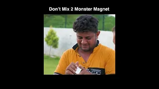 Don’t Mix 2 Monster Magnet 😳 #shorts @MRINDIANHACKER