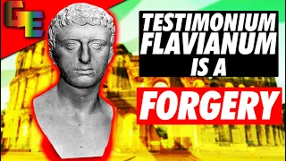 Testimonium Flavianum Is Most Likely A Forgery