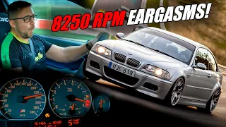 FULL SEND in a BMW E46 M3. Carbon Airbox & Cams Eargasms!
