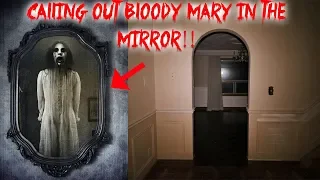 SUMMONING BLOODY MARY 10 TIMES IN A HAUNTED ABANDONED HOUSE & THIS IS WHAT HAPPENED! | MOE SARGI