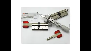 Manual for Locksmiths - Cisa RS3 S Rotor pick decoder