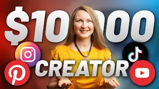 How to Become a FULL-TIME Content CREATOR in 2024 | 8 Steps To Make Money Online as a Creator