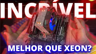 COMPREI O MELHOR KIT BARATO PRA RODAR TUDO EM 2022! (O TERROR DO XEON !) CORE I3 12100F é um MONSTRO