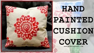 How to paint - Decoupage on canvas Art Tutorial - How to make canvas painting DIY Idea