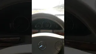 driving the w211 e320 at speed