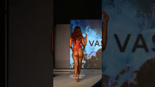 Model walks Vasaro Style Miami Swim Week