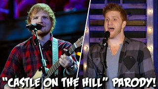 Ed Sheeran "Castle On The Hill" PARODY! The Key of Awesome UNPLUGGED