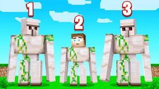 Which IRON GOLEM Is FAKE? (Minecraft Guess Who)