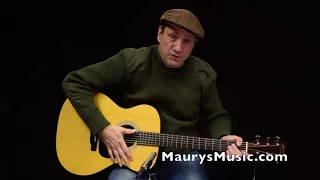 The Martin OM-21 (2018) at Maury's Music