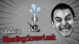 Quick Fix  - Coolant System Bleeding Screw Leak - Vespa GT/GTS/GTV