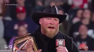 Brock Lesnar (Final Segment), WWE Raw, March 28 2022