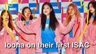 loona on their first isac (highlights)