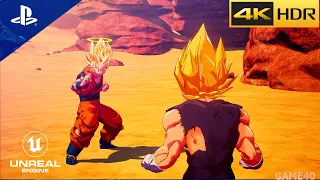 DRAGON BALL KAKAROT New Game Play Goku Vs Vegeta PS5 Cutscene Dragon Ball Z Kakarot RTX 4090