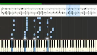 Basshunter - Dota [Piano Tutorial] Synthesia