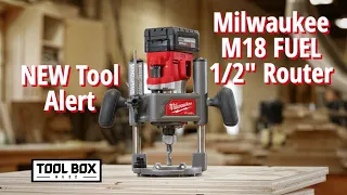New Milwaukee M18 FUEL 1/2 Router