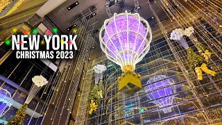 NYC Christmas 2023 ✨ Hudson Yards Christmas Lights, Vessel, Manhattan West & Macys Herald Square ✨