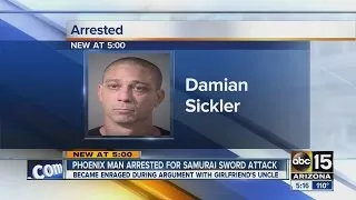 Phoenix man attacked with samurai-style sword