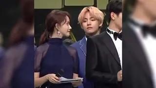 181231 BTS Behind The Scenes# VMin Cute Moments At MBC Gayo Daejejeon 2018