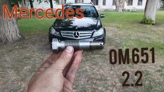 Заміна гідронатягувача ланцюга ГРМ OM 651 Mercedes