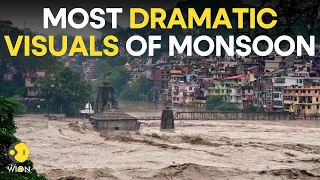 India Monsoon 2023: Unleashing Chaos! Record-breaking Rainfall Brings Fury and Floods | WION Live