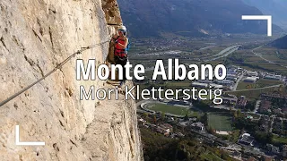 Viel Luft unterm Schuh - Via Ferrata Ottorino Maragoni -  Monte Albano | Gardasee #5.4