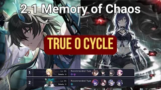 【HSR】E2S1 Danheng IL x E1S1 Acheron | 2.1 Memory of Chaos | 0 Cycle