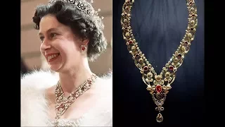 Las maravillosas joyas de la reina Isabel II. Sus collares.