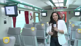 Vale apresenta à imprensa novo trem de passageiros